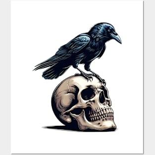 the crow Posters and Art